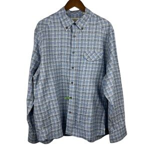 𝅺comstock & CO. 100% COTTON MEN'S LONG SLEEVED BUTTON DOWN SHIRT